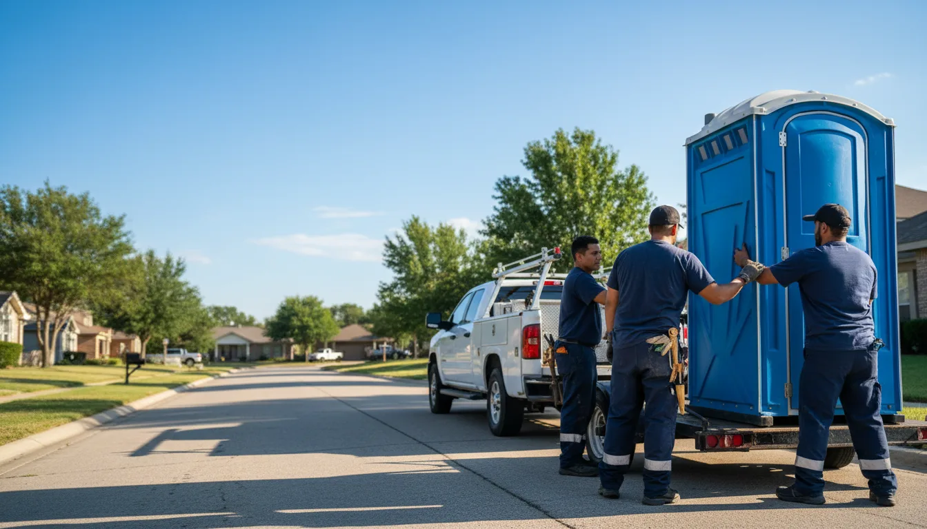 Portable Toilet Rental in Redfield, AR near me